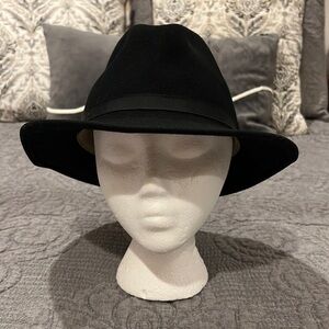 Wilton Mens Country Gentlemen Wool Water repellent Black Hat